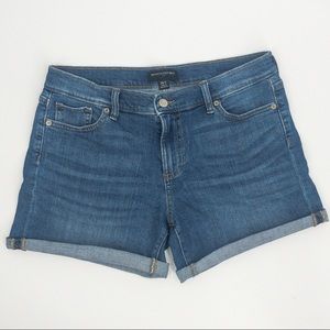 Banana Republic Factory Denim Roll-Cuff Shorts 2